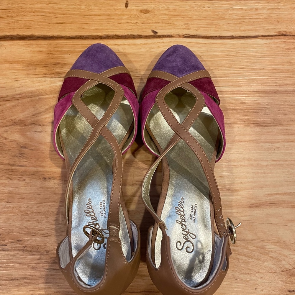 Anthropologie Jessica Wedges size 6
